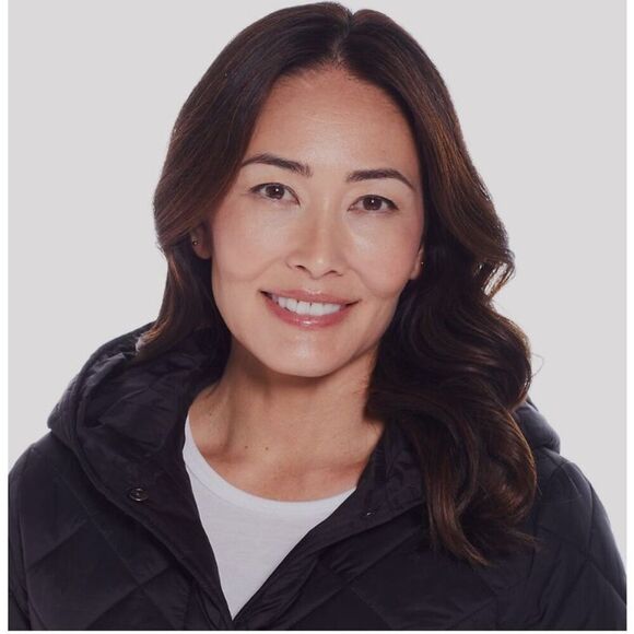 NWT WEATHERPROOF Coat Women’s Small Black Hooded Quilted Storm Cuffs Pockets New - Picture 5 of 10